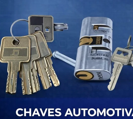 Detalhe de chaves e fechaduras do Chaveiro Osíres